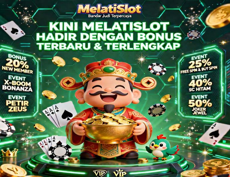 MelatiSlot Judi Slot Online Terpercaya Proses Withdraw Cepat
